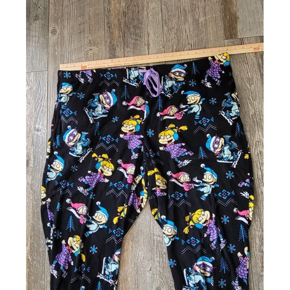 Rugrats Pajama Bottoms Women's Size‎ 3X Winter Lounge Sleep Pant Joggers PJs - Picture 4 of 11